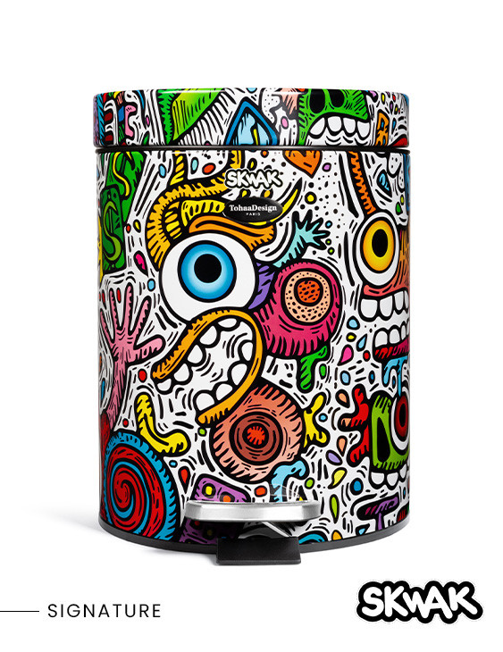 Pattumiera bagno 5L Crazy...