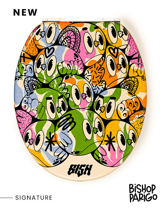 Toilet Seat Color Bomb