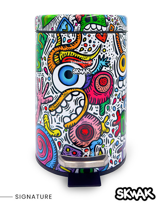 Papelera de baño 3L Crazy...