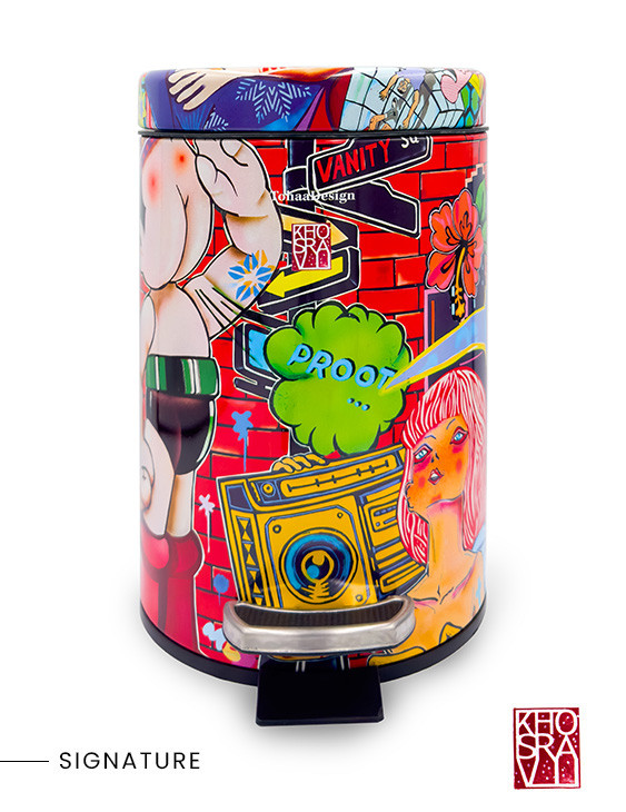 Bathroom bin 3L Vanity Fair