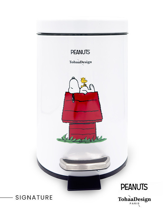 Pattumiera bagno 3L Peanuts...