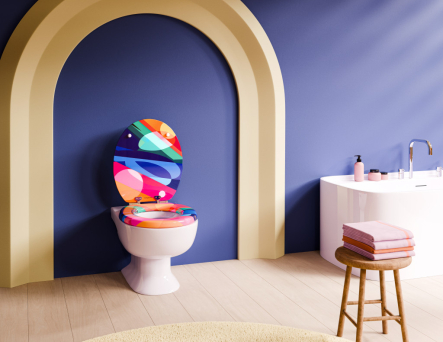 Bathroom and toilet decor ideas with TohaaDesign