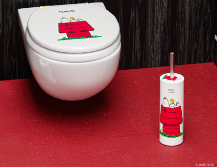 Neue WC-Bürsten Peanuts x TohaaDesign